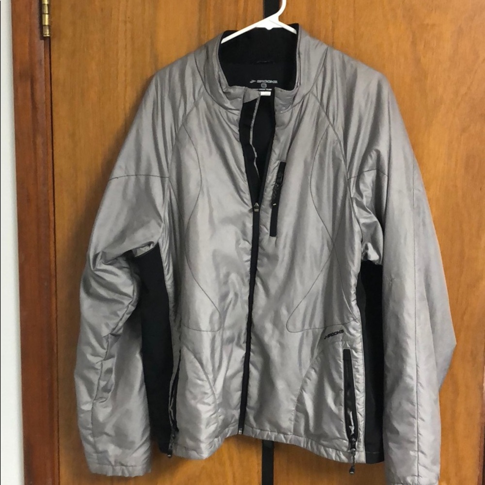 Vintage Brooks reflective running jacket